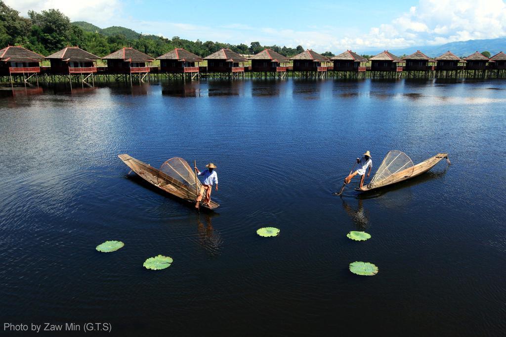 Hupin Inle Khaung Daing Village Resort Nyaung Shwe Exterior photo